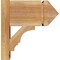 Ekena Millwork Balboa Arts & Crafts Rough Sawn Outlooker, Western Red Cedar, 8"W x 14"D x 14"H OUT08X14X14BOA03RWR - alternate 3